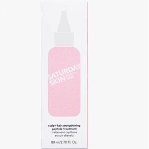 BNIB Saturday Skin Scalp + Hair Strengthening Peptide Treatment 80ml